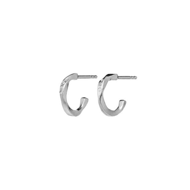 Echo Petite Ørering Sølv