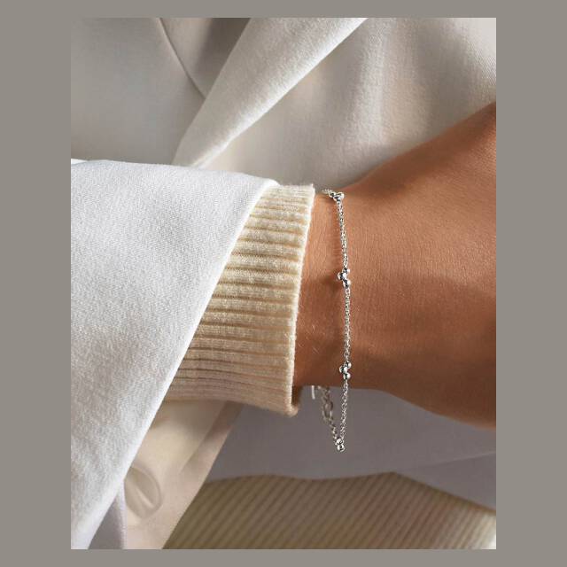 Drops full Armbånd Sølv