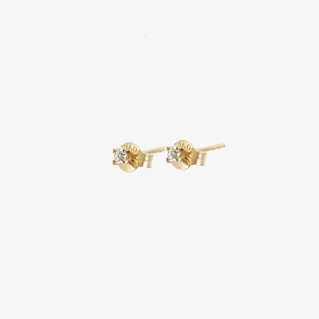 Diamond Sky drop Ørering guld