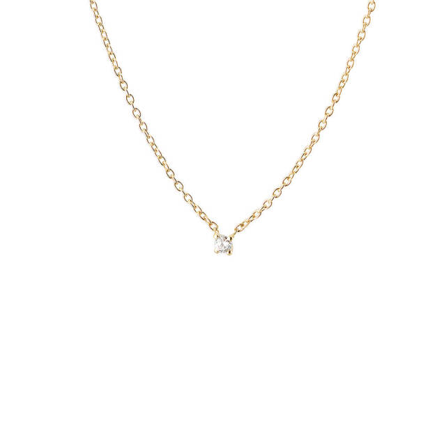 Diamond Sky drop Halsketten guld