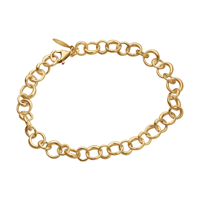 Les Amis drop chain Armbånd Guld