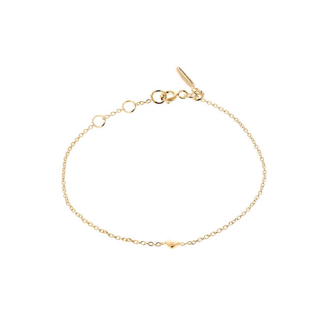 Loving Heart drop Armbånd guld