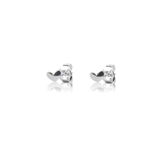 Loving Heart drop Ørering Sølv