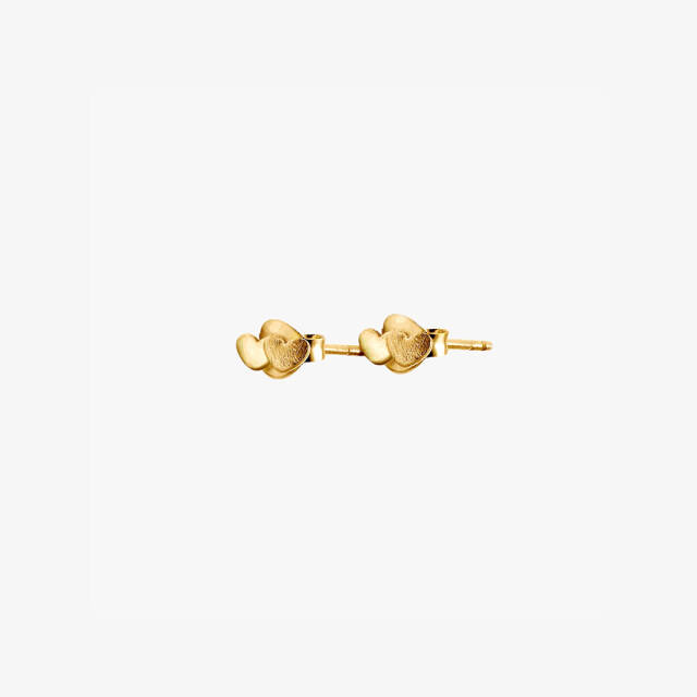 Loving heart Ørering guld