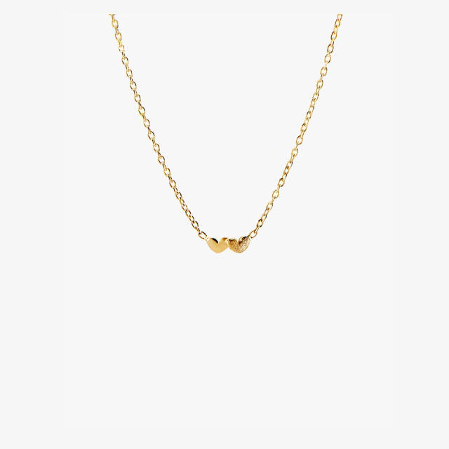 Loving heart Halsketten guld
