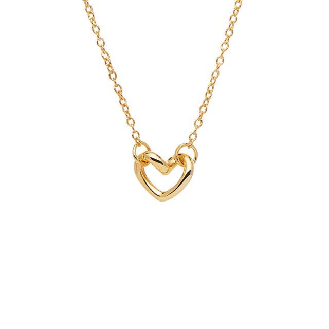 Love Vibe drop necklace gold