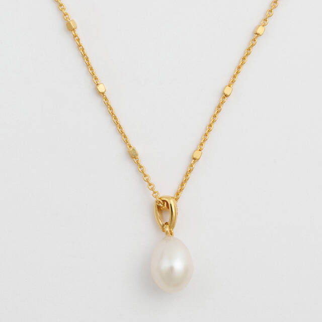 Treasure Single Pearl Halskæde Gold