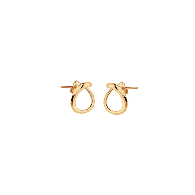 Ocean drop Ørering guld