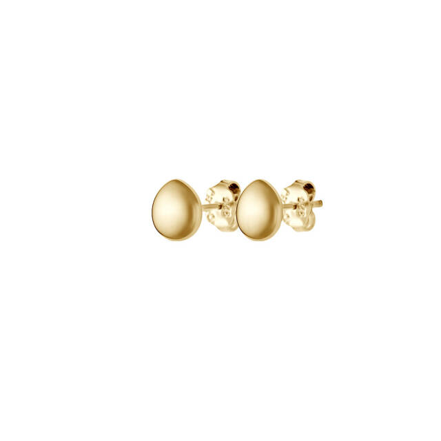 Stardust drop Ørering polished guld