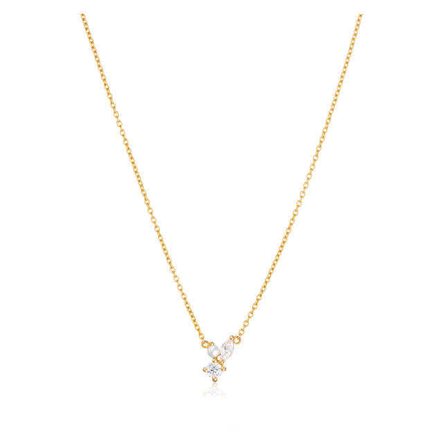 ADRIA TRE PICCOLO Halskæde Guld