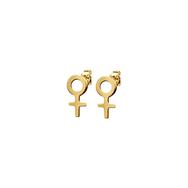 Women Unite small Ørering guld