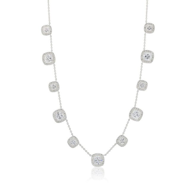 Glamorous -multi Necklace Silver