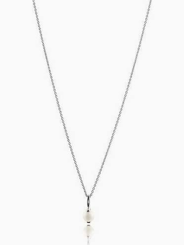Sweetness pearl Necklace  Silver i gruppen Halskæde / Sølvhalskæde hos SCANDINAVIAN JEWELRY DESIGN (s205)