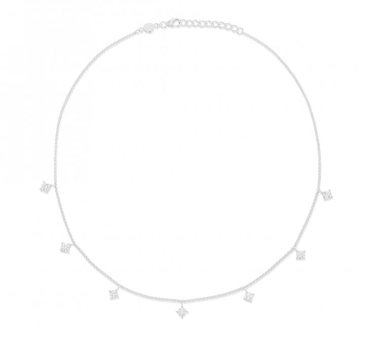 Time to glow Necklace Silver i gruppen Halskæde / Sølvhalskæde hos SCANDINAVIAN JEWELRY DESIGN (s211-R)