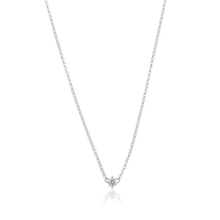 Time to glow mini Necklace Silver i gruppen Halskæde / Sølvhalskæde hos SCANDINAVIAN JEWELRY DESIGN (s226)