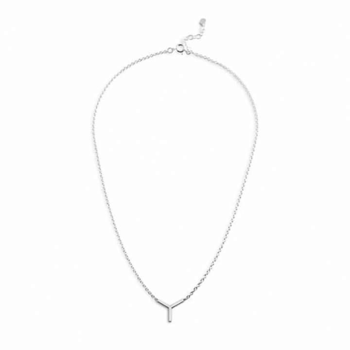 One Twenty Short Halskæde Sølv 42-45 cm i gruppen Armbånd / Sølvarmbånd hos SCANDINAVIAN JEWELRY DESIGN (s312)
