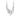 Crystal Rain Collier - Clear Halsketten Silber