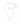 Drip Drop Pearl Necklace Silber