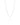 Micro catch a falling star necklace Silver