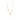 Miss Butterfly Air & Stars Collier Halsketten Gold
