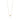 Love Knot & Stars Halsketten Gold 42-45 cm