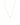 Crown & Stars Halsketten 0.30ct Gold