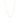 Crown & Stars Halsketten 0.30ct Gold
