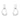 OFFSPRING Ohrring Silber
