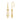 Trio Earrings Gold