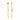 Sissone Earrings Gold