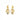 Colline Earrings Gold