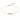 Valentina chain brace Gold