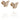 Little Miss Butterfly & Stars Ohrring Gold