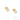 Crown & Stars Ohrring 0.60ctw Gold