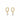 Arizona small ring pendant ear gold white