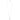 Oz pendant neck 45 plain Silber-45 cm