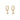 Meya Leaf Earrings Gold