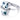 Bend Over - Aquamarine Ring Weißgold