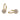 Bennet ring crystal ball Earrings Gold