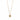 Cute big heart Necklace Gold