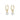 Karan small pendant ring Earrings Gold