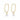 Karan pendant ring Earrings Gold