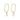 Karan pendant ring Earrings Gold