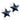 Medical Plastic Star 6 mm, Jet ørering