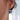 Naturligt titanium hjerte 10 mm, akvamarin ørering
