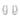 OFFSPRING SMALL Ohrring Silber