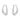 OFFSPRING MEDIUM Ohrring Silber