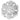 Gatsby big stone ring Silber