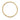 Cubic elastic brace Armbänder plain Gold