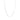 Globe clip neck Silber 90-95 cm